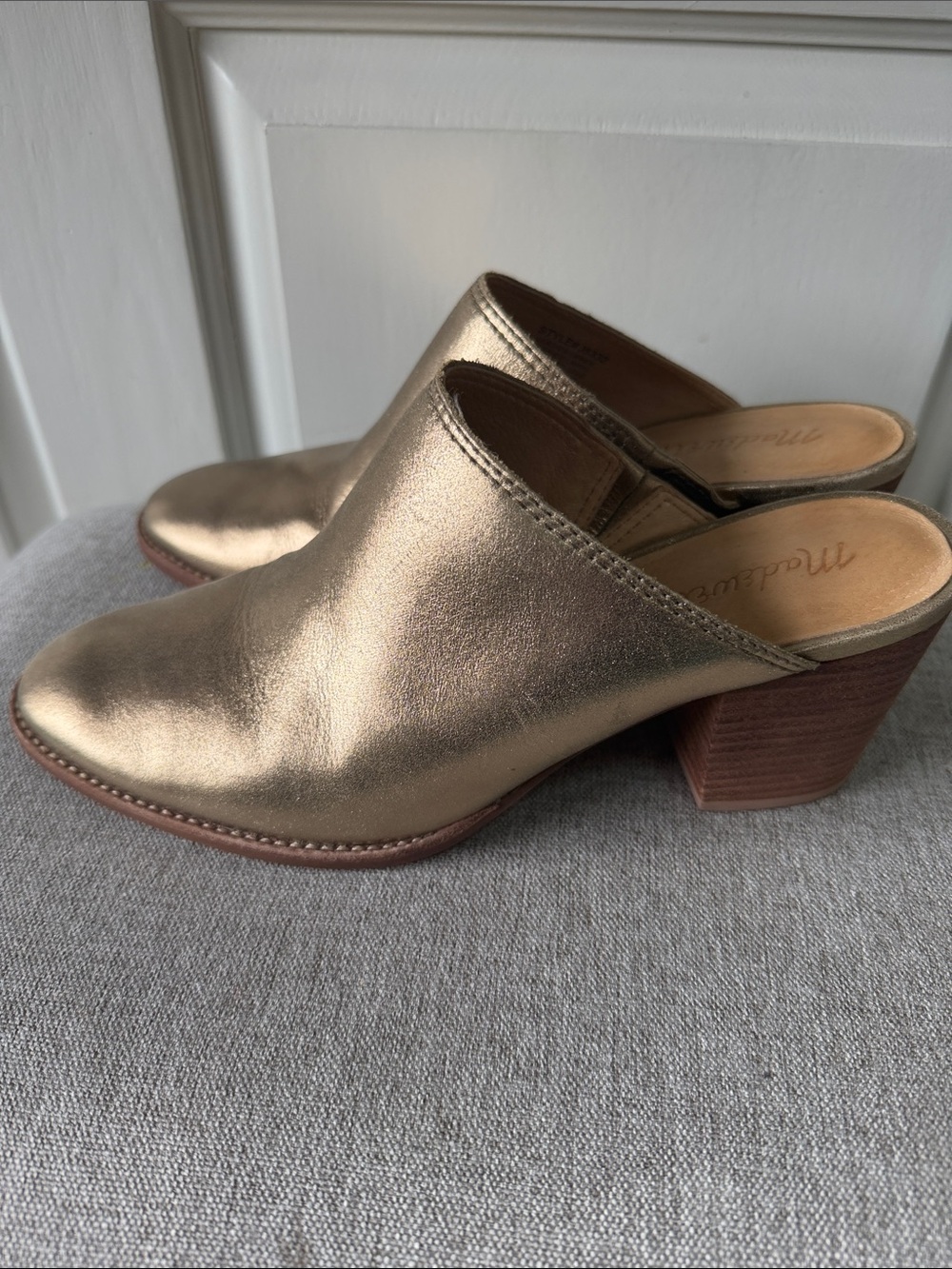 Madewell Gold Harper Mule
Ankle Booties